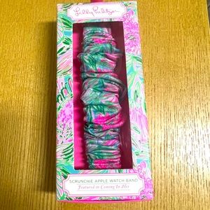 Lilly Pulitzer Scrunchie Apple Watch Band NWT